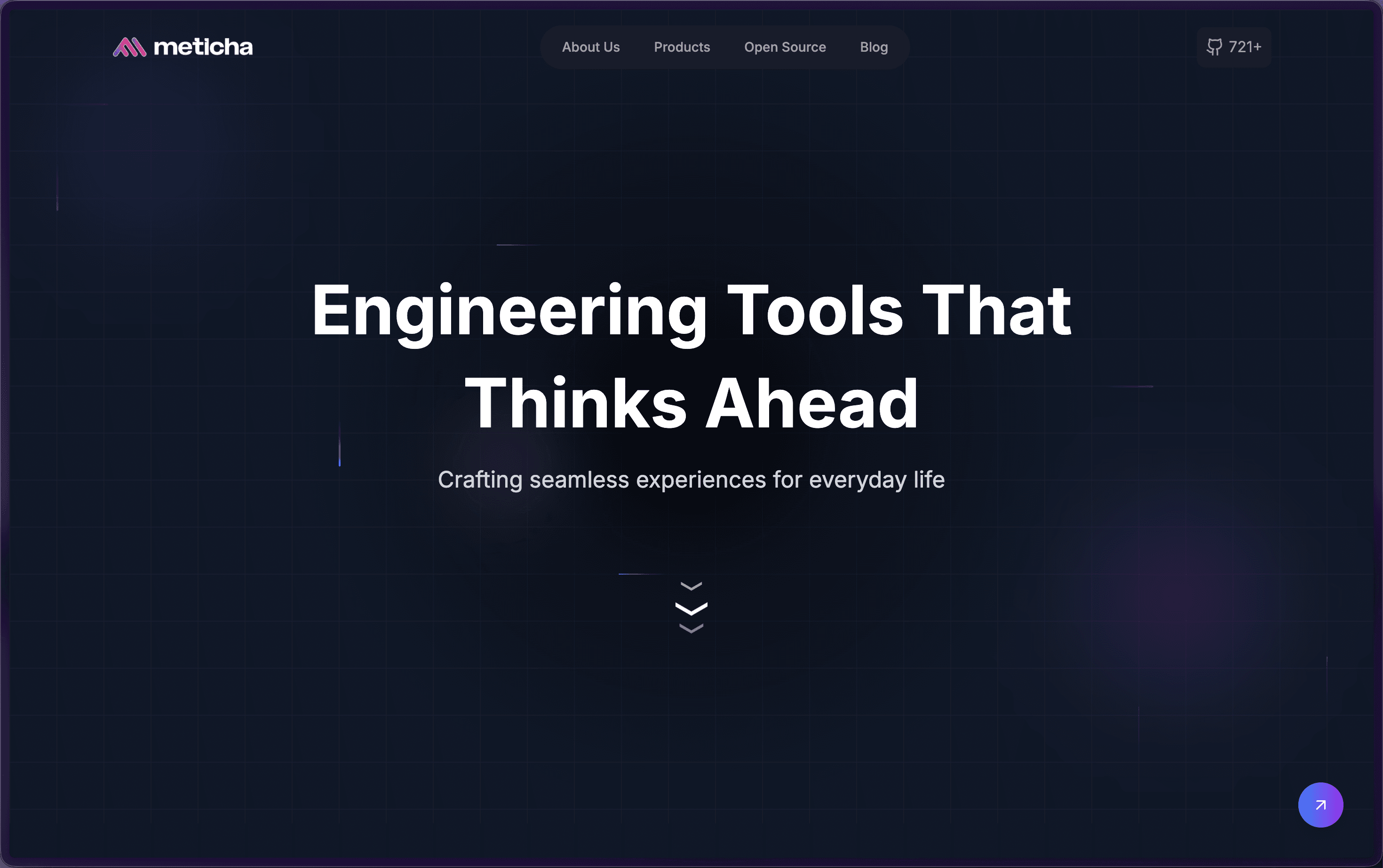 Meticha website preview